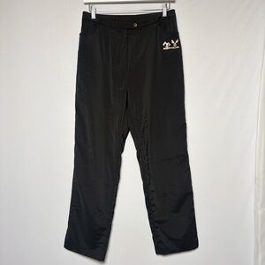 M.U Sports Women's Black Snow Ski Pants Size 31x27 Insulated Winter Outdoor